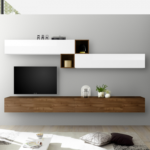 Hyllykkö modulaarinen olohuone TV-taso design moderni Infinity 101