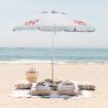 Aurinkovarjo rannalle Quattro Mori Sardegna 200 cm tuulenkestävä Alennusmyynnit
