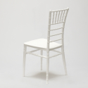 Valkoinen tuoli vintage design, ravintolaan, kahvilaan, catering ja keittiö Chiavarina Tarjous