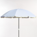 Aurinkovarjo rannalle 220 cm tukevaa puuvillaa, tuulenkestävä Roma Nature limited edition Tarjous