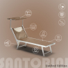 2 kpl aurinkovuode rannalle alumiinia Santorini Limited Edition Malli