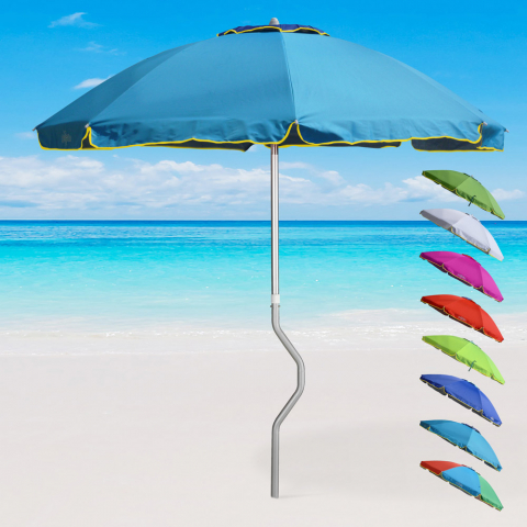 Aurinkovarjo rannalle GiraFacile 220 cm uv-suojattu Eolo