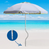 Aurinkovarjo rannalle GiraFacile 220 cm uv-suojattu Eolo 