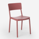 Tuoli polypropeenista design moderni keittiöön baariin ravintolaan puutarhaan Liner 