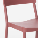Tuoli polypropeenista design moderni keittiöön baariin ravintolaan puutarhaan Liner 
