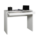 Suorakulmainen työpöytä ja valkoinen laatikko toimistoon ja Sidus-opiskeluun 100x40cm Alennusmyynnit