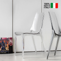Tuolit design modernit läpinäkyvät keittiöön ravintolaan baariin Scab Vanity Myynti