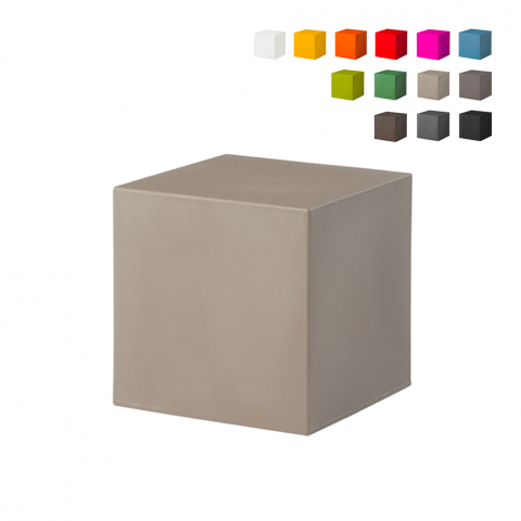 Sohvapöytä Kuutiotuoli Penkki Moderni värillinen muotoilu Slide Cubo Pouf
