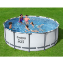 Uima-allas maanpäällinen pyöreä Bestway Steel Pro Max Pool Set 396x122cm 5618W Myynti