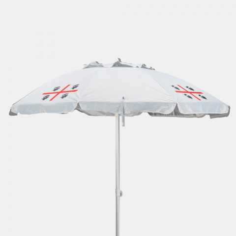 Aurinkovarjo rannalle Quattro Mori Sardegna 200 cm tuulenkestävä