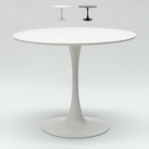 Pyöreä pöytä 60 cm baari keittiö ruokasali moderni skandinaavinen muotoilu Tulip