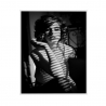 Tulosta valokuvausaihe nainen mustavalkoinen kuva 40x50cm Variety Wahine Myynti