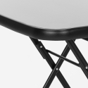 2 tuolin setti neliönmuotoisella pikkupöydällä puutarhaan taitettavat moderni design Soda Alennusmyynnit