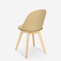 Tuoli design skandinaavinen puu tyyny keittiö ruokailuhuone Bib Nordica Alennusmyynnit