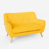 Sohva 2 paikkaa kangas design moderni tyyli skandinaavinen Irvine Alennusmyynnit