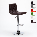 Baarijakkara keittiöön, tikattu keinonahkainen Chesterfield, design Honolulu Alennukset