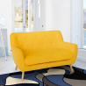 Sohva 2 paikkaa kangas design moderni tyyli skandinaavinen Irvine Myynti