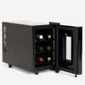 Jääkaappi viinikellari 6 viinipullolle yksi vyöhyke LED Bacchus VI Alennusmyynnit