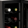 Jääkaappi viinikellari 6 viinipullolle yksi vyöhyke LED Bacchus VI Alennukset