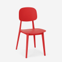 Tuoli polypropeenista design moderni keittiöön puutarhaan baariin ravintolaan Geer 