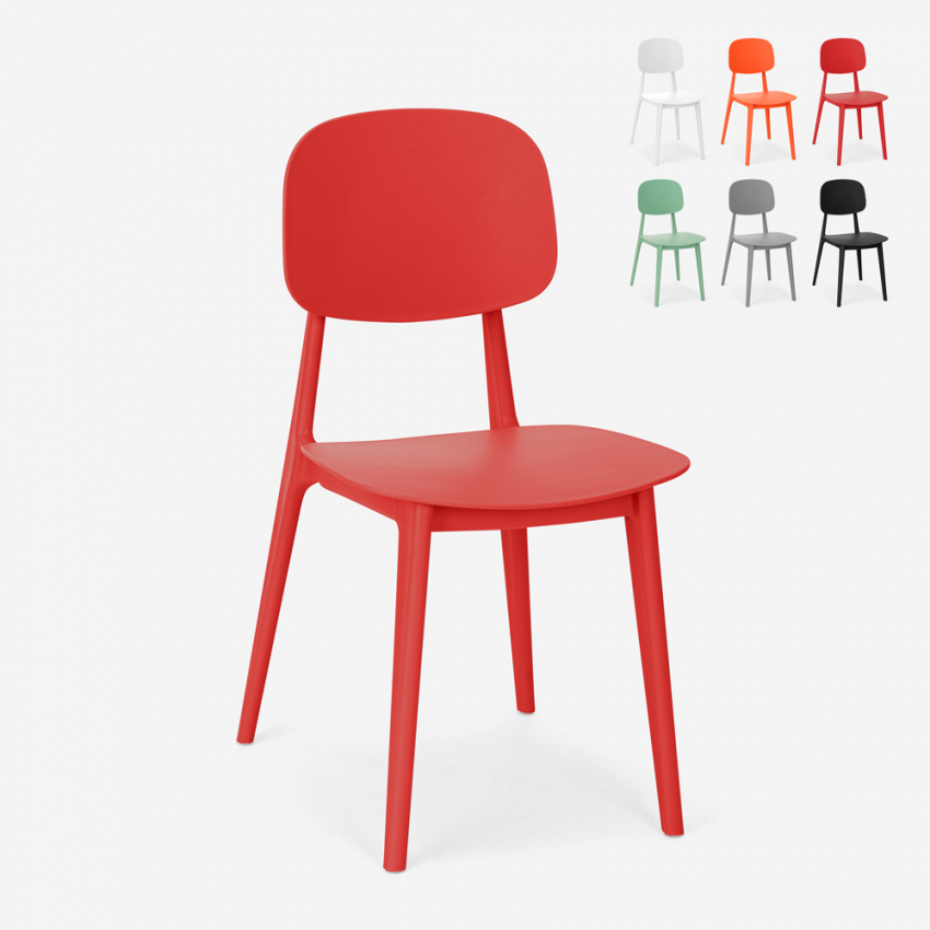 Tuoli polypropeenista design moderni keittiöön puutarhaan baariin ravintolaan Geer Tarjous