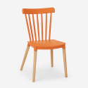 Pöytäsetti design pyöreä beige 80cm 2 tuolia Eskil 