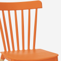 Pöytäsetti design pyöreä beige 80cm 2 tuolia Eskil 
