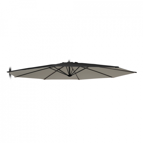 Vaihtoliina 3x3 kahdeksankulmaiseen puutarhan sateenvarjoon alumiinivarsi Fan Noir