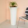 Ø 48 x 85cm korkea pyöreä kasvi ruukku design terassi puutarha Flos Mitat