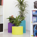 Istutinsarja 3 värikästä ruukkua kasveille design kotipuutarha Tris Petalo Tarjous
