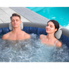 Bestway Lay-Z SPA Santorini Hydrojet Pro - Pyöreä Poreallas 216x80 cm, 7 Henkeä, 60075 Malli