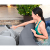 Bestway Lay-Z SPA Santorini Hydrojet Pro - Pyöreä Poreallas 216x80 cm, 7 Henkeä, 60075 Ominaisuudet