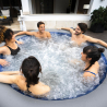 Bestway Lay-Z SPA Santorini Hydrojet Pro - Pyöreä Poreallas 216x80 cm, 7 Henkeä, 60075 Alennukset