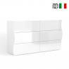 6-laatikkoinen makuuhuoneen lipasto valkoinen moderni Onda Sideboard Myynti