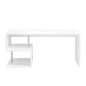 Moderni toimistopöytä puusta 180x60cm valkoinen Esse 2 Tarjous