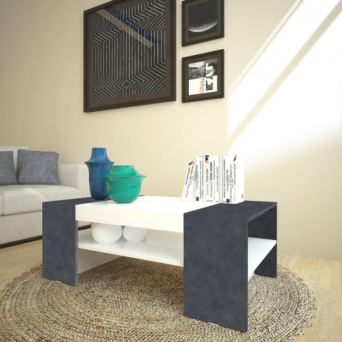 Matala sohvapöytä 110x60cm olohuone moderni design Cherry Ardesia
