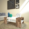 Matala design sohvapöytä olohuone kaksivärinen sohva 110x60cm Cherry Maple Tarjous