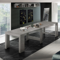 Jatkettava ruokapöytä 90x51-300cm moderni design-konsoli Pratika Bronx Tarjous