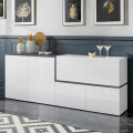 Sideboard Zet Fabrik Ardesia L, 210 cm, 6 ovea, eteinen/ruokasali Tarjous