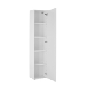 Joy Wardrobe kaappiyksikkö eteiseen, 5-osainen, kiiltävä valkoinen design Alennukset