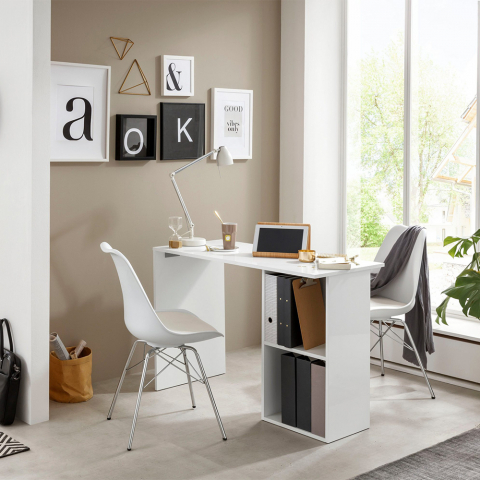 Työpöytä 110x50cm moderni muotoilu koti toimisto älykäs työskentely Conti