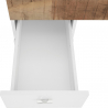 Tilaa säästävä liukuva työpöytä 100x60cm toimistoon liukuva M Maple Varasto