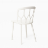 Setti 2 tuolia polypropeeni design pöytä 80cm pyöreä beige Kento Malli