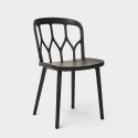 Setti 2 tuolia design polypropeeni pöytä neliö 70x70cm beige Saiku Hinta