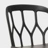Setti 2 tuolia design polypropeeni pöytä neliö 70x70cm beige Saiku Hankinta
