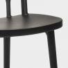 Setti 2 tuolia design polypropeeni pöytä neliö 70x70cm beige Saiku 