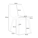 Setti 2 tuolia moderni design pöytä pyöreä beige 80cm ulos Bardus 