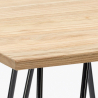 baarisetti teollinen 4 jakkaraa baaripöytä 60x60cm mason steel top light 