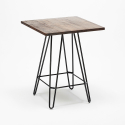Lix-henkinen korkea baaripöytä ja 4 tuolia oudin noix, 60x60cm, puu Luettelo