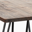 Lix-henkinen korkea baaripöytä ja 4 tuolia oudin noix, 60x60cm, puu Varasto